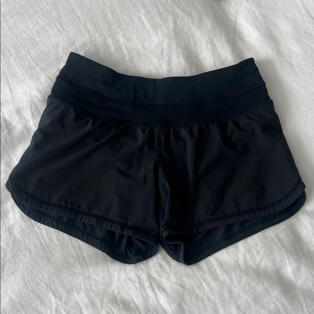 lululemon athletica Black Athletic Shorts size 2